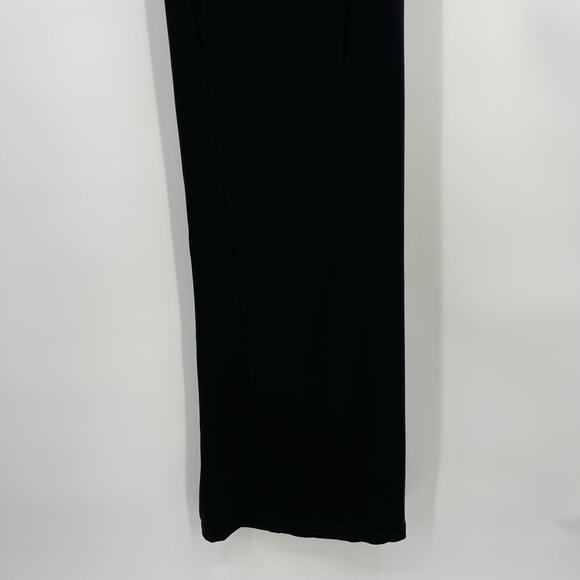 Staud | NWT Zenith Dress in Black Jersey One Shoulder Maxi Silver Buckle XS - Picture 11 of 16